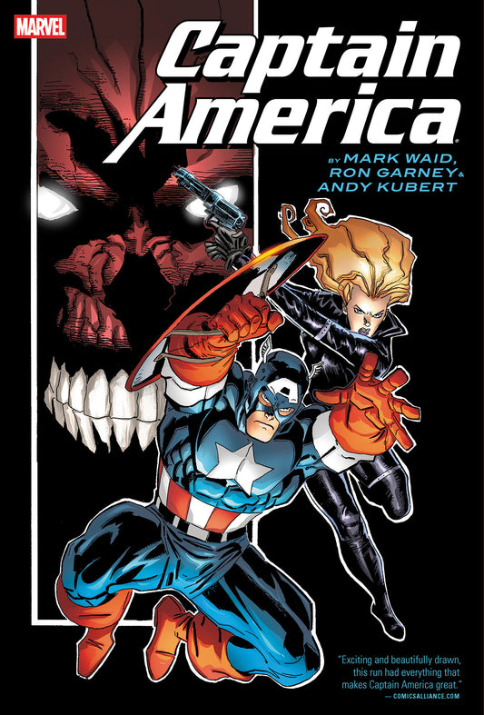 Cover of Captain America By Waid, Garney & Kubert Omnibus Ron Garney Cover [New Printing], cover art by Ron Garney