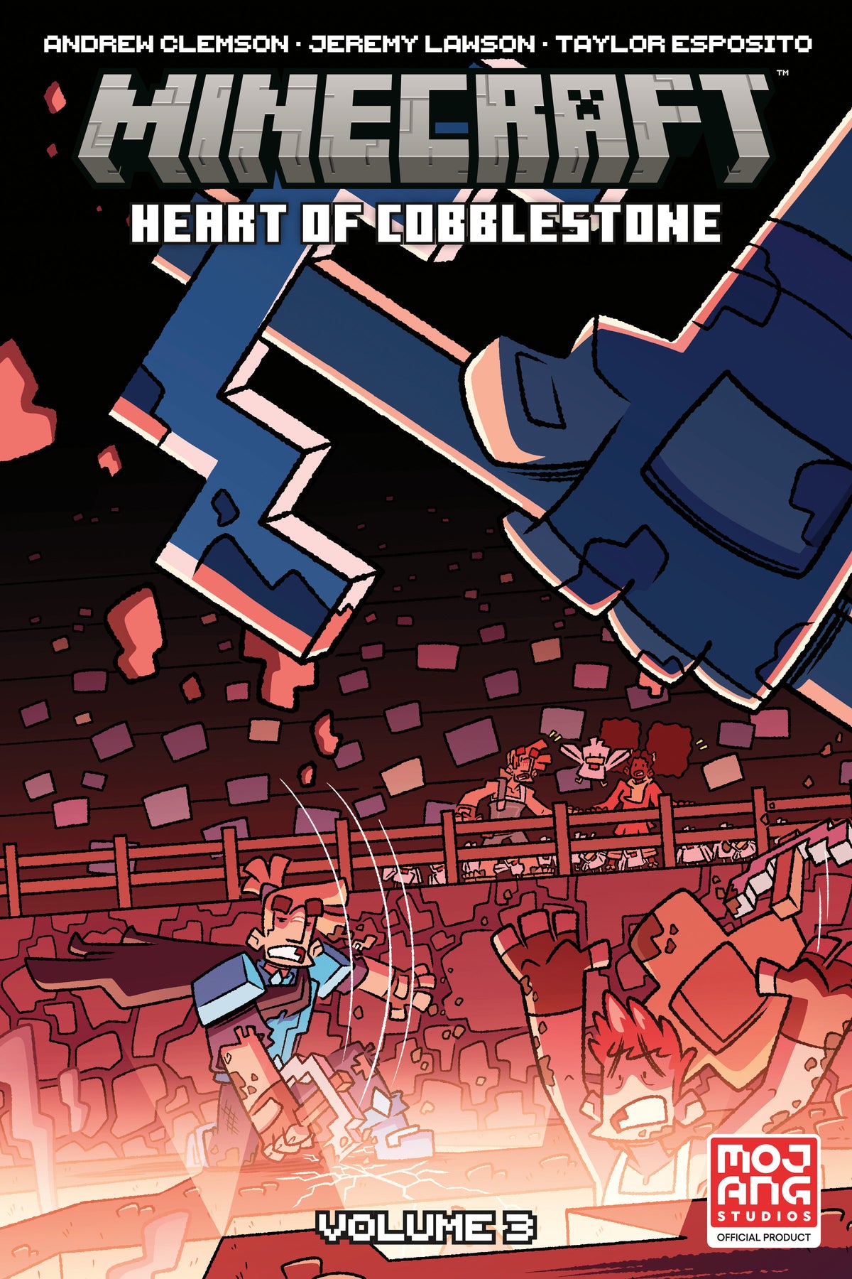 Cover of Minecraft: Heart of Cobblestone Volume 3