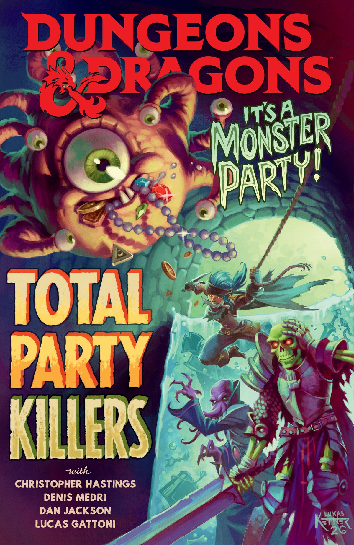 Cover of Dungeons & Dragons: Total Party Killers