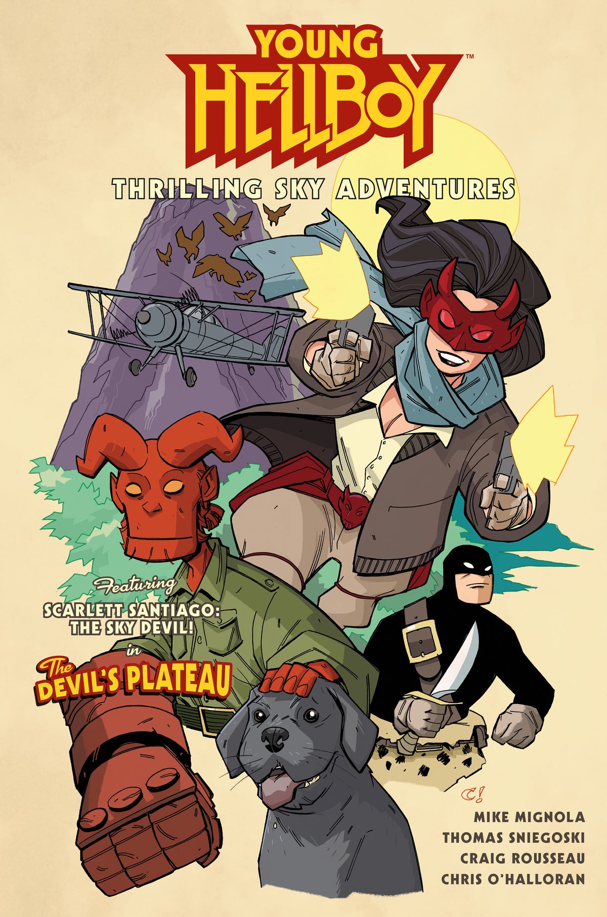 Cover of Young Hellboy: Thrilling Sky Adventures