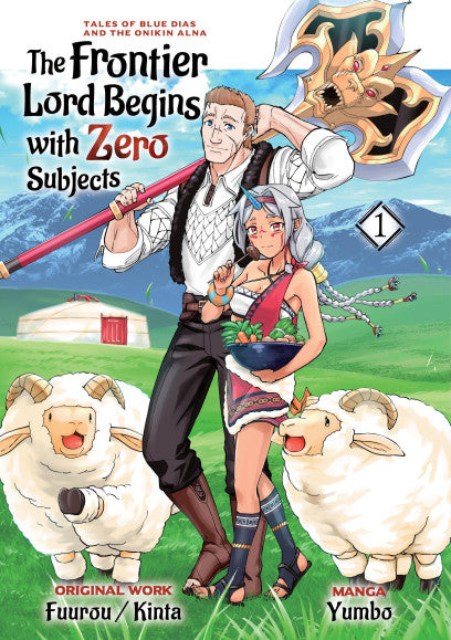 The Frontier Lord Begins with Zero Subjects Tales of Blue Dias and the Onikin Alna Volume 1 Manga