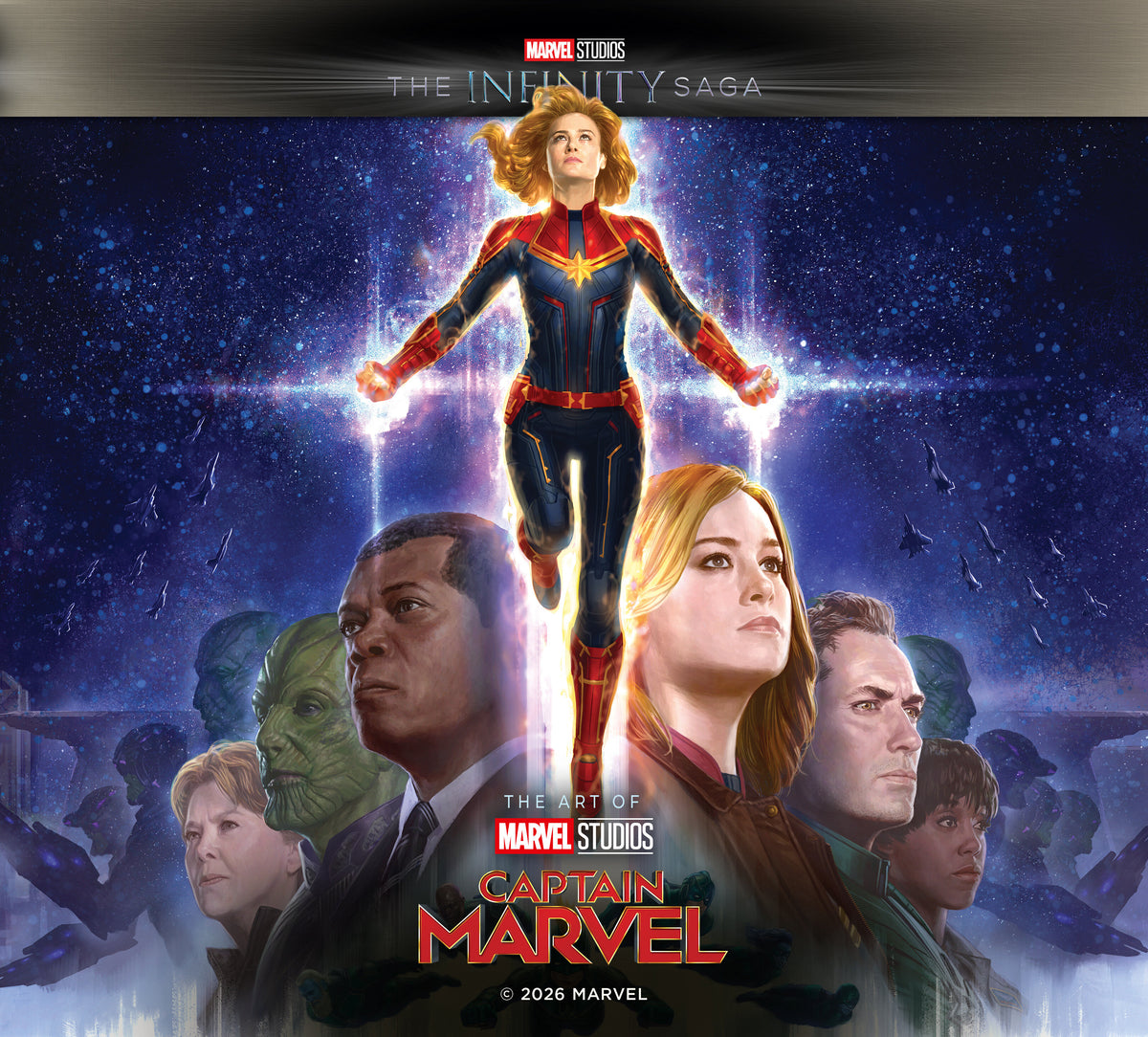 Cover of Marvel Studios' The Infinity Saga - Captain Marvel: The Art of the Movie