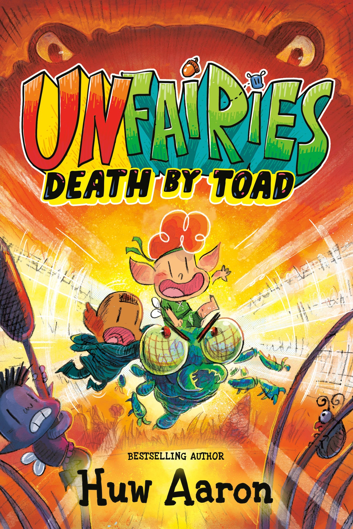 Cover of Unfairies: Death by Toad: A Graphic Novel - TP