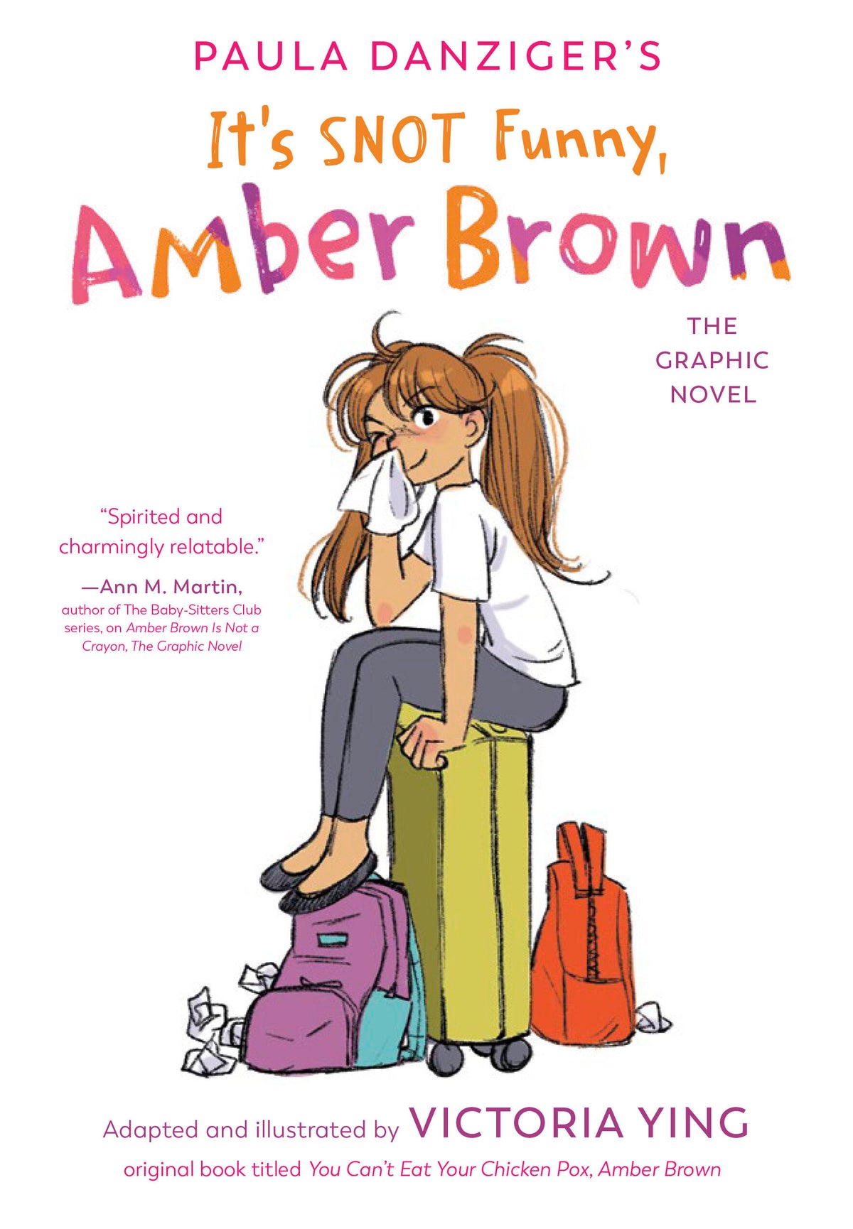 Cover of It's SNOT Funny, Amber Brown: The Graphic Novel - TP