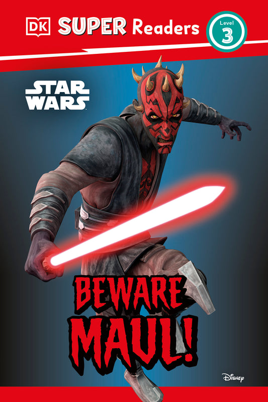Cover of DK Super Readers Level 3 Star Wars  Beware Maul! - HC