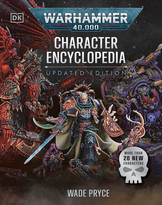 Cover of Warhammer 40,000 Character Encyclopedia Updated Edition