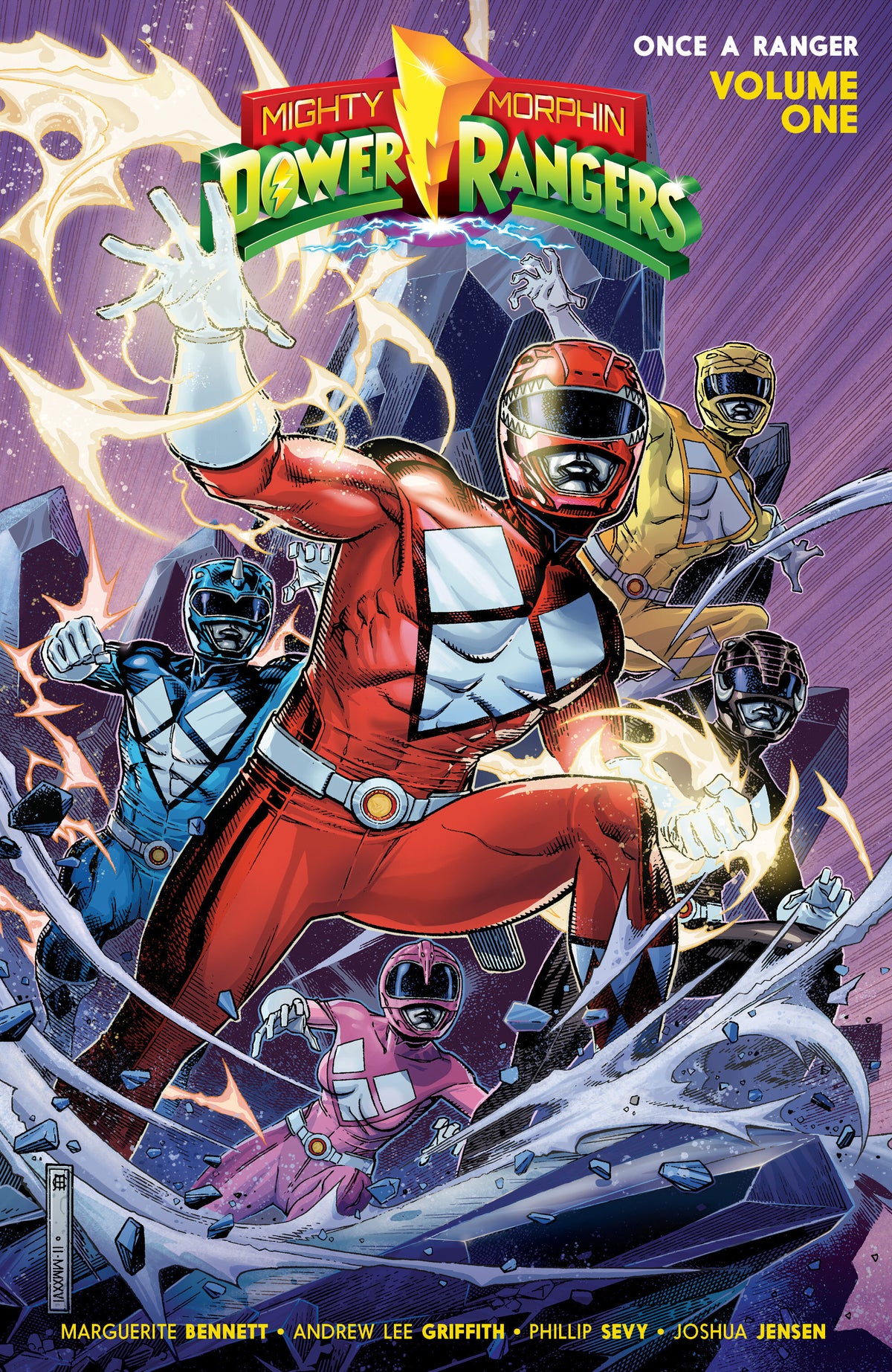 Cover of Mighty Morphin Power Rangers: Once a Ranger Vol. 1
