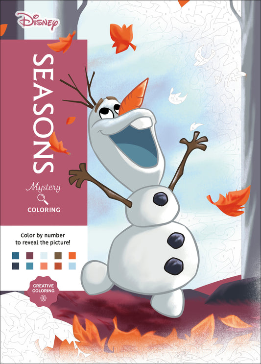 Disney Mystery Coloring: Seasons