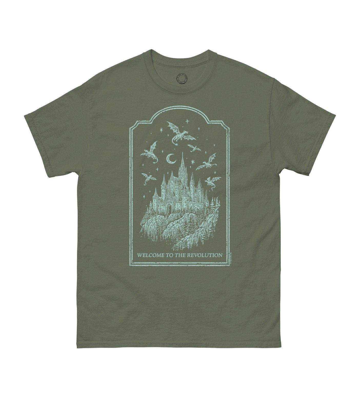 Rebecca Yarros's Fourth Wing: Welcome to the Revolution Unisex T-Shirt Medium