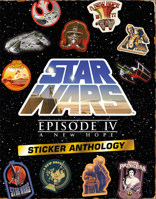Cover of Star Wars Episode IV A New Hope Sticker Anthology
