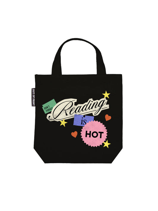 Reading is Hot Mini Tote Bag