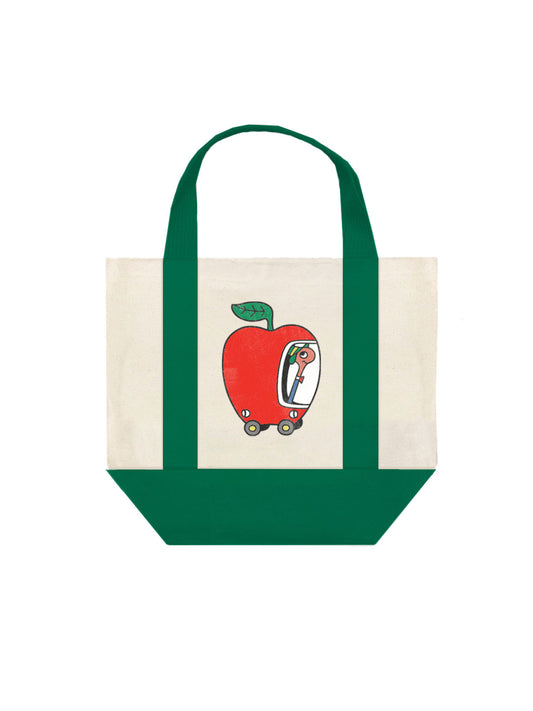 Richard Scarry: Lowly Worm Apple Car Mini Market Tote Bag