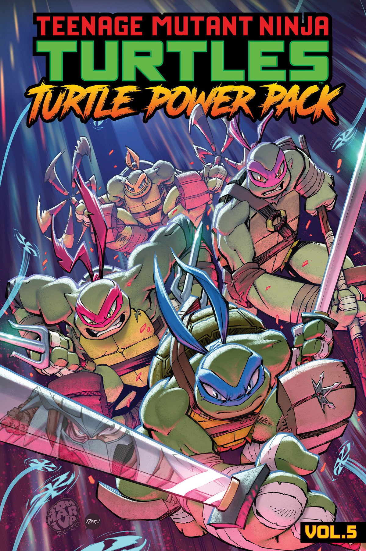 Cover of Teenage Mutant Ninja Turtles: Turtle Power Pack, Vol. 5