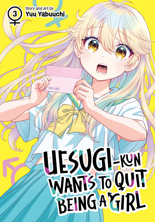 Cover of Uesugi-kun Wants to Quit Being a Girl Vol. 3